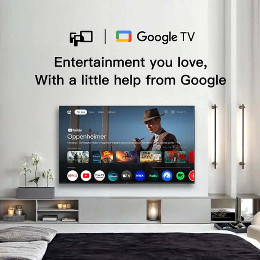 Shenbo 85" 4K UHD Smart TV 144Hz Frameless Android TV WiFi for Gaming Streaming Home Cinema Hotel Television Pro
