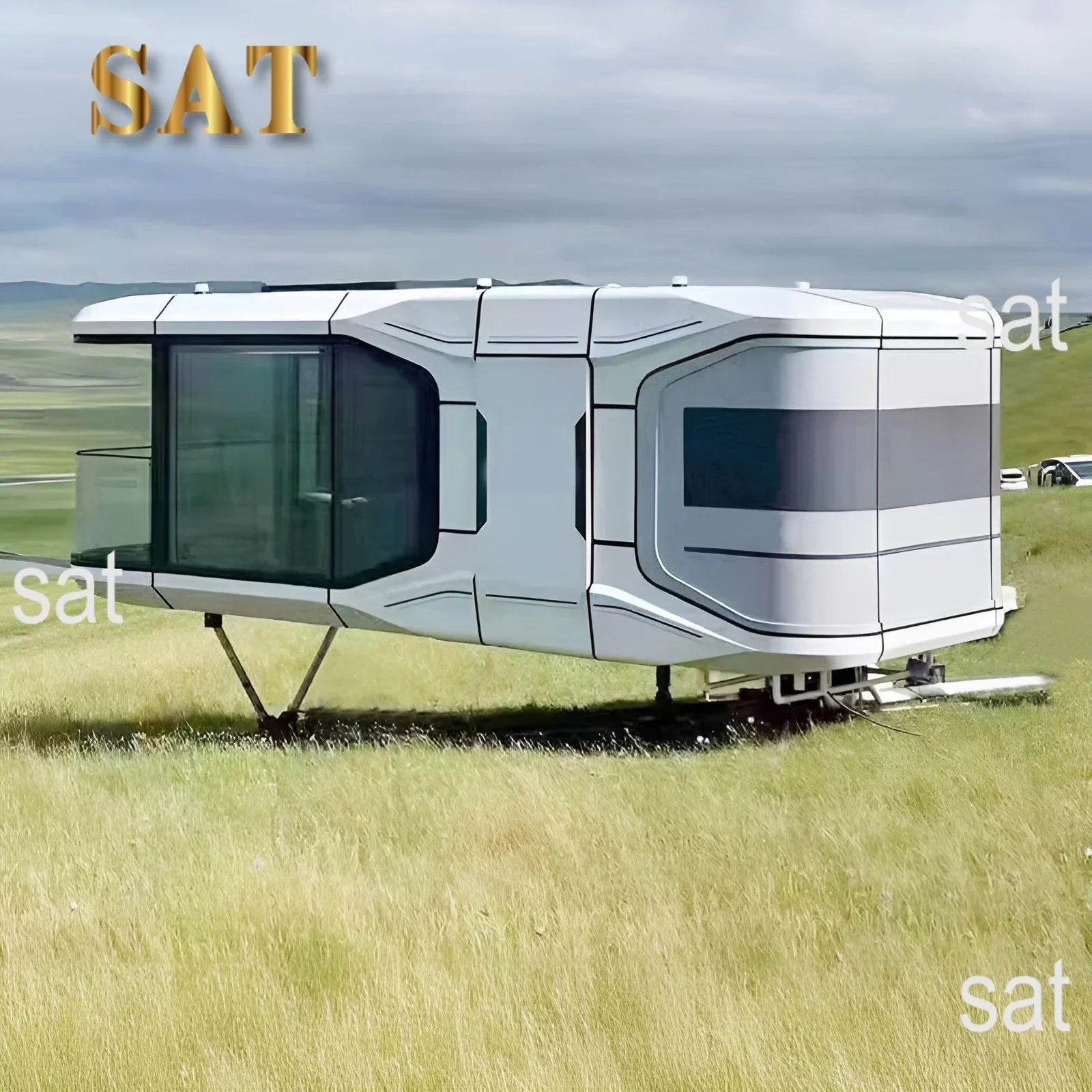 A for Space Capsule Homestay Mobile Room Custom Creative Hotel Micro Residence Villa Scenic Area Apple Capsule House