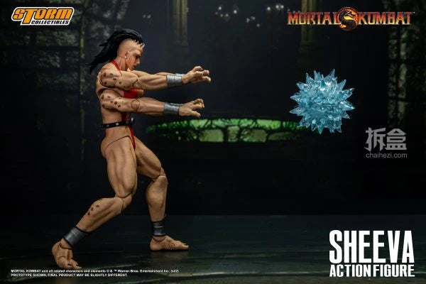 Storm Toys Genuine Mortal Kombat Series Sheeva Shao Kahn Fighting Game Collection Standard Version 1/12 Action Figures Model Toy