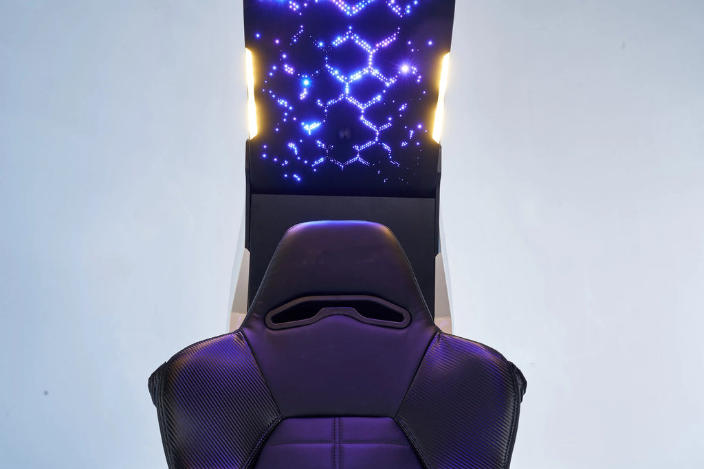 Imperator R1 Pro Recline zero Gravity Gaming Cockpit Massage Speaker Monitor Adjustable RGB Chair Workstation Computer Cockpit