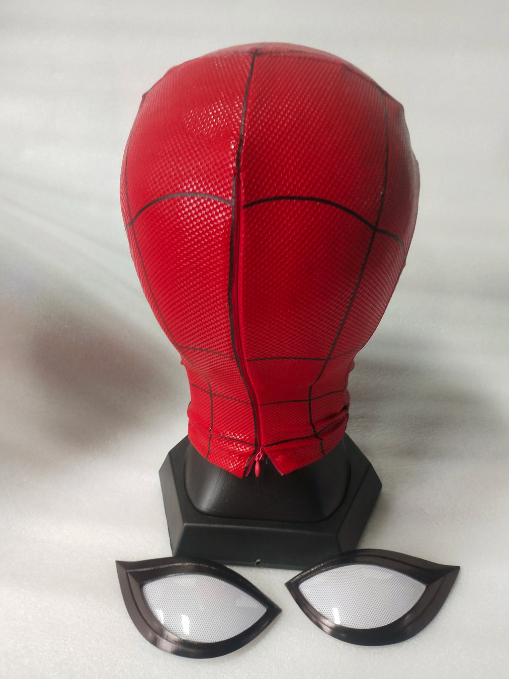 Full Head PS4 Spider-Man Mask with A Pairs of Eyes playstation 4 spider-man Game Restoration Handmade Silk Screen Printing