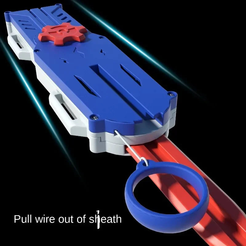 Parent-child Interactive Telescopic Sword Multiplayer Battle Game Decompression Telescopic Toy 3D Stress Relief Fidget Toys