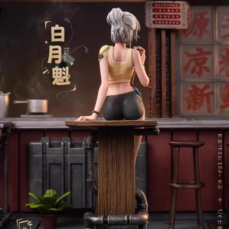 1/6 Ling Cage Bai Yuekui Anime Character Statue Collectible Figure Brand New in Stock
