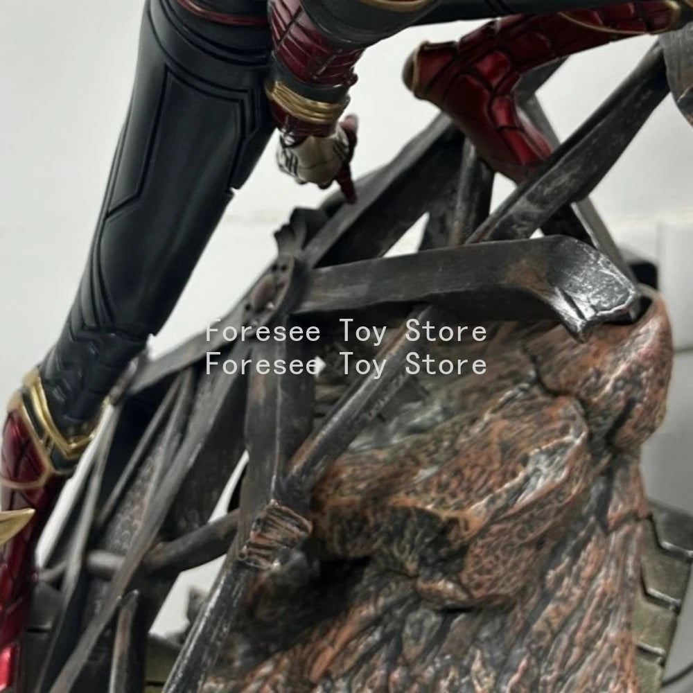 Avengers SuperHero Iron Spider-Man 1/4 Scale Statue Battle Pose Infinity War Collectible Figure Ornament boy's toy birthday gift