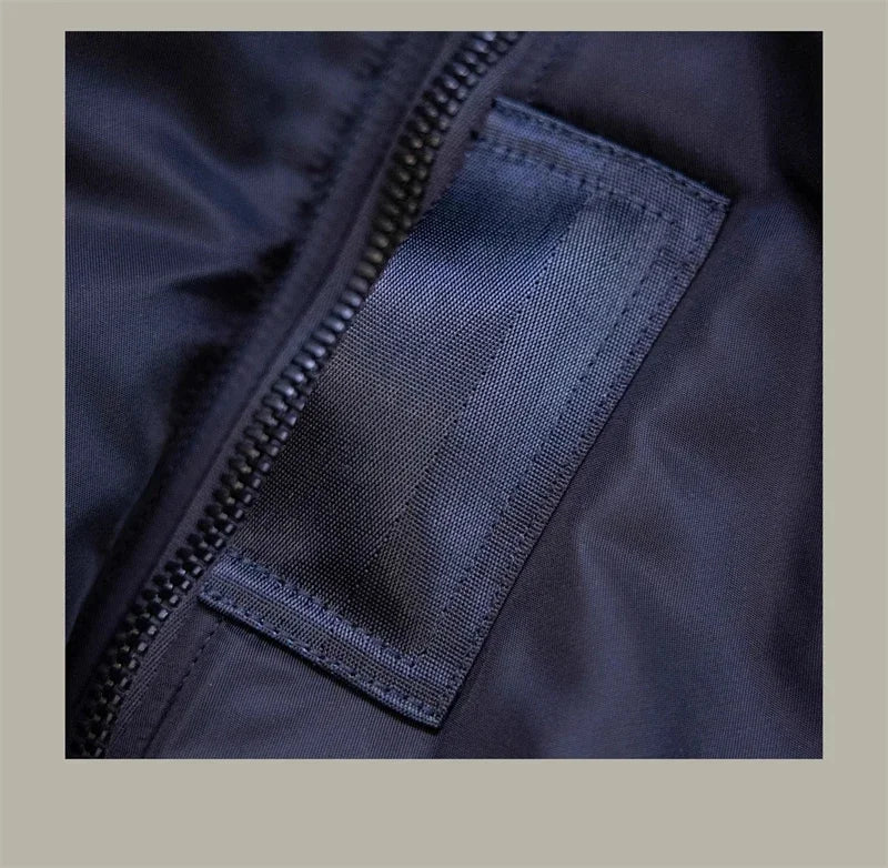 Flight Red Tornado B-15C Jacket Heavy Duty Wool Insulated Coat Winter Men Windbreaker With Fur Collar 2026ss design