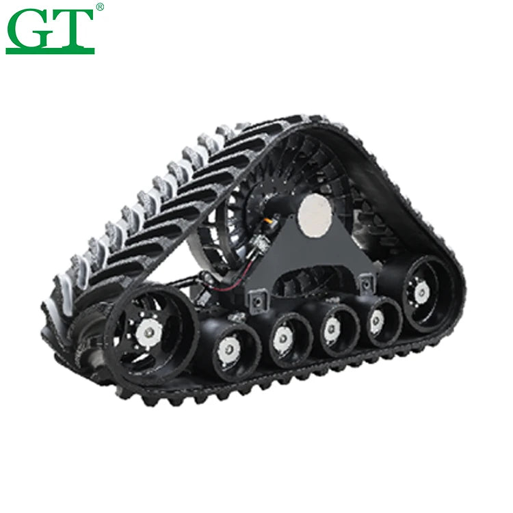 Customized Rubber Track System For Tractors And Combines Conversion Track System