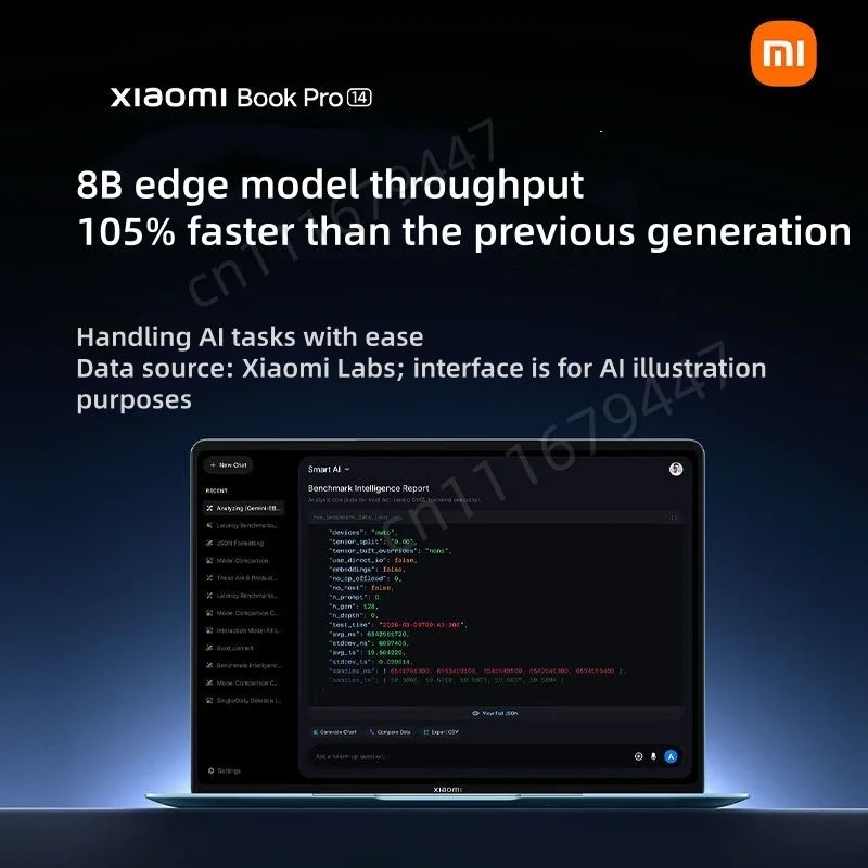 Xiaomi Book Pro 14 Laptop Intel Core Ultra X7 358H 32G RAM 1T SSD 14.6-inch 3.1K OLED 120Hz New Mi Notebook
