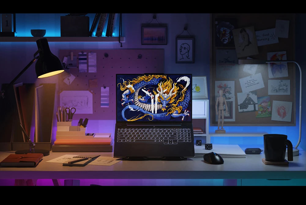 Lenovo Legion Y9000P 2024 E-sports Gaming Laptop Intel Core i9-14900HX RTX 4060/RTX 4090 16 inch 2.5K 240Hz Game Notebook PC