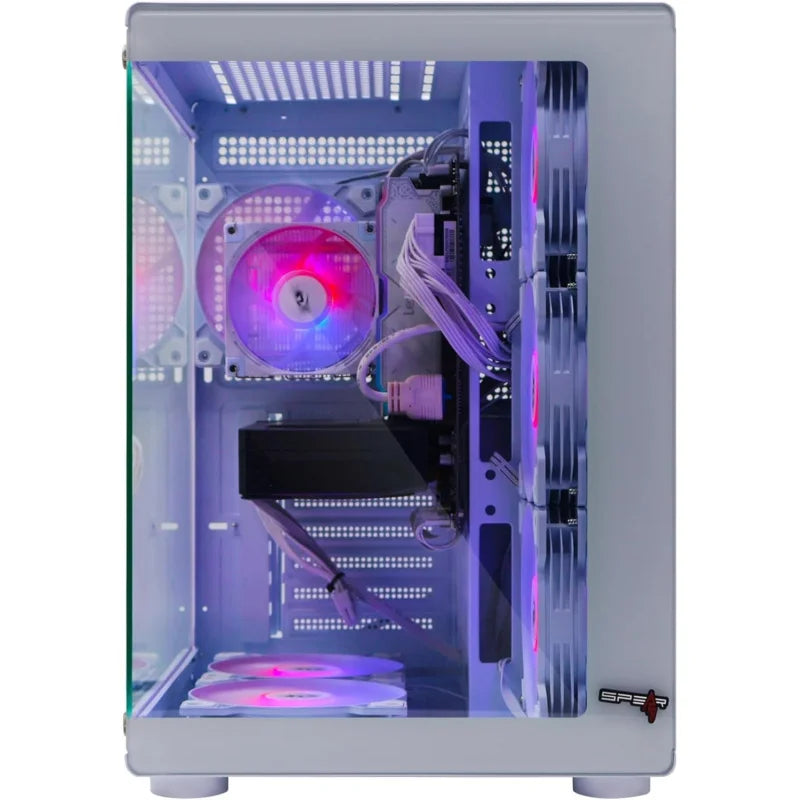 Gaming PC –  Core i5-14400F, RTX 5060Ti 16GB, 32GB DDR5, 1TB NVMe SSD 3300MB/s, 700W PSU, ARGB ATX Case with 6 ARGB Fans & Remot