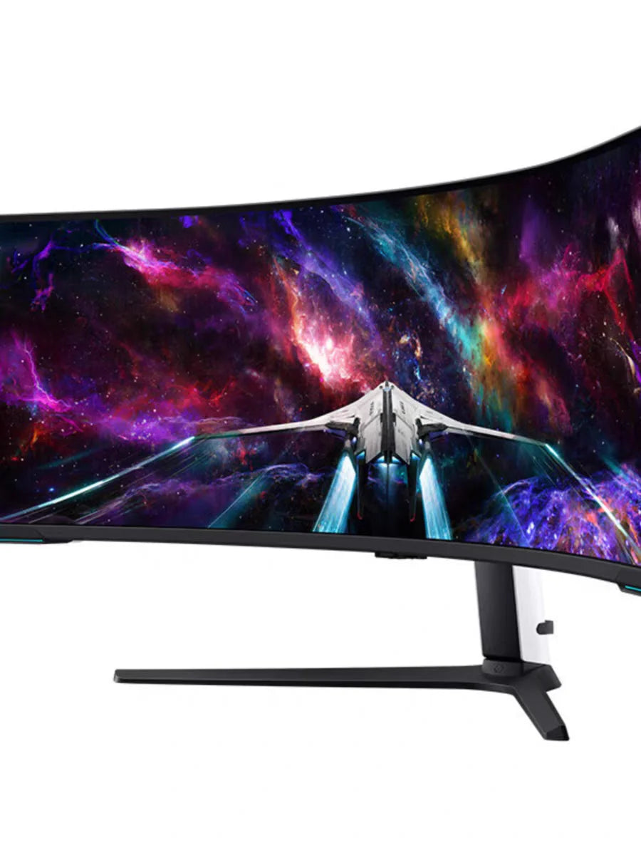 The world's first dual-UHD gaming monitor Ody-ssey S57CG954NC sam-sung 57inch dual 4K 240Hz with Curved Screen Monitor