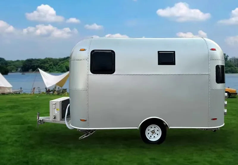 Customized Mobile Home Caravan Factory's NEW Design Expandable Container House Trailer for Travel on Sale