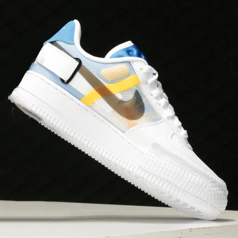 Nike genuine AIR Force 1 men's and women's fashionable casual sports board shoes CK6923-101