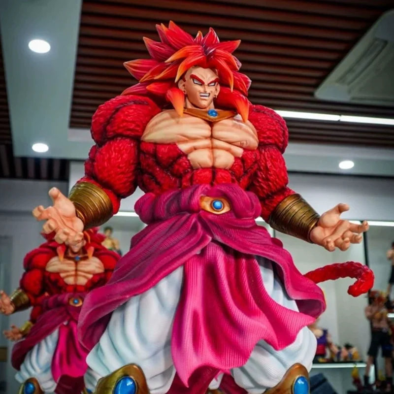 50cm New Dragon Ball Anime Figure Broli Periphery Pvc Model Collect Statue Desktop Decoration Ornaments Kids Birthday Gifts Toys