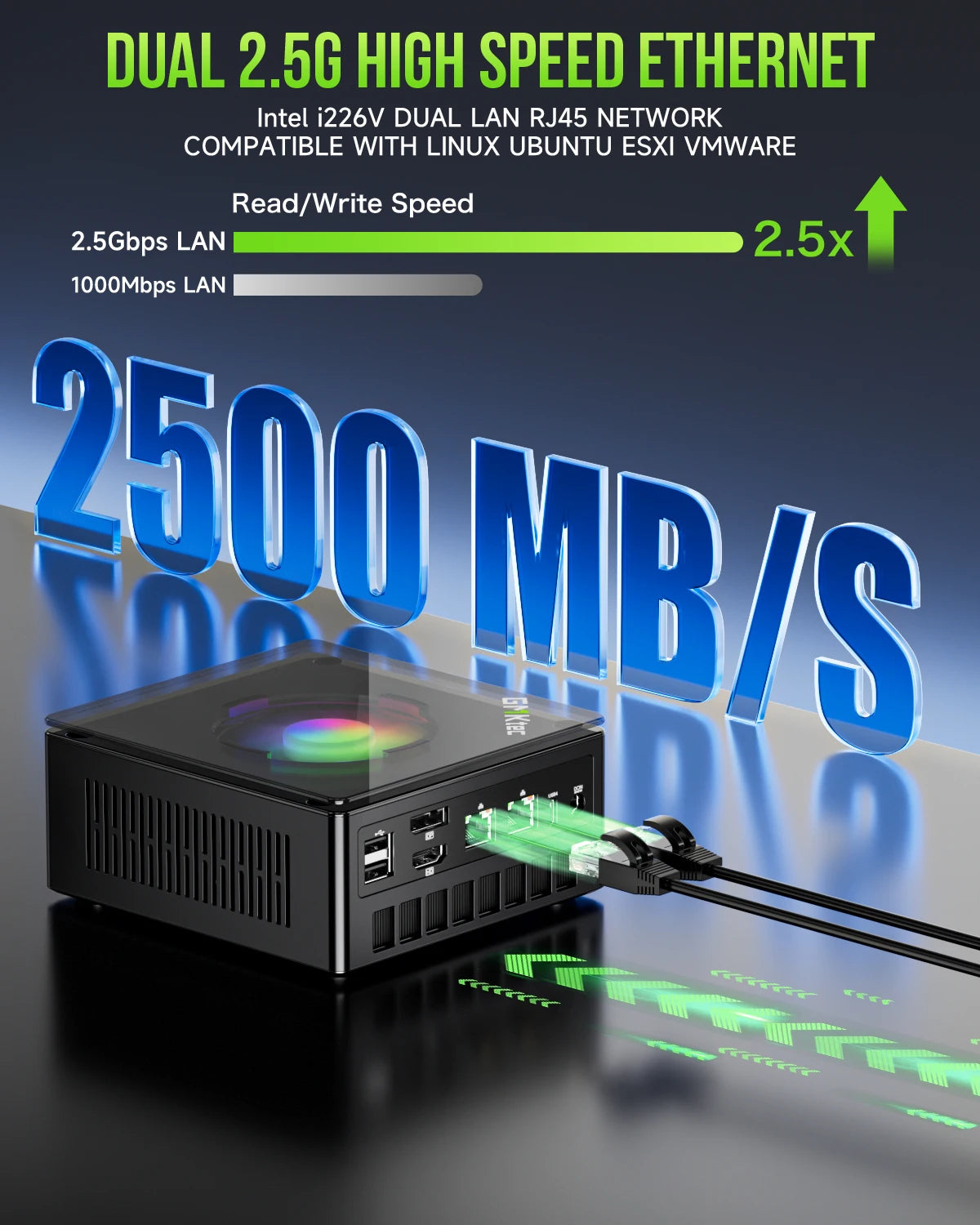 GMKtec Mini PC K11 AMD R9 8945HS Gaming Mini PC 32GB DDR5 1TB SSD Computer PC Mini Computer PC Win11 Pro Gaming PC