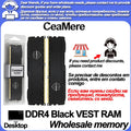 CeaMere 2pcs D4 desktop computer memory bar memoriam 8GB 16GB 32GB 2666/3200Mhz memory card PC 288-pin RAM memory card wholesale