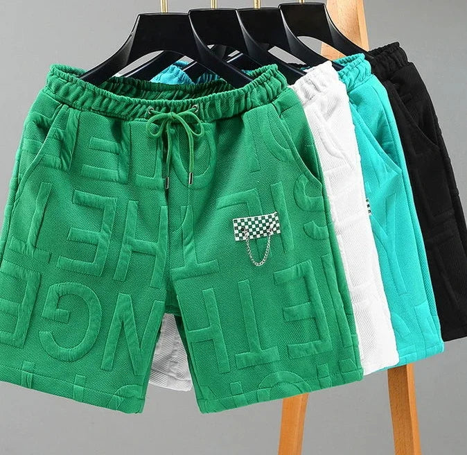 Man Short Pants Sports Joggers Graphic Sweat Shorts For Men Anime Hiphop Summer Dry Fit With Wholesale 3 Quarter Streetwear