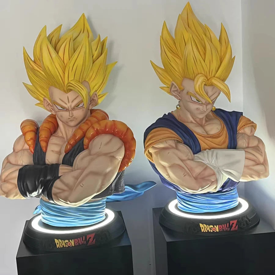 82cm Dragon Ball Anime Peripheral Vegeta Bej Ta Yonsei Super Saiyan Oversized 1:1 Statue Collection Big Ornament Model Gift Toys
