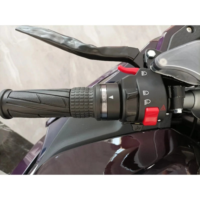 Luyuan Motorcycle 2026 Latest Model Factory Direct Motocicleta Electrica 72V 3000w Sport Racing Electric Motorcycle