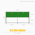 Hot-Seller | Minimalist Steel Storage Side Cabinet｜Slim Profile Flip Door Unit for Hallway | Flip-Top Cabinet for Living Room