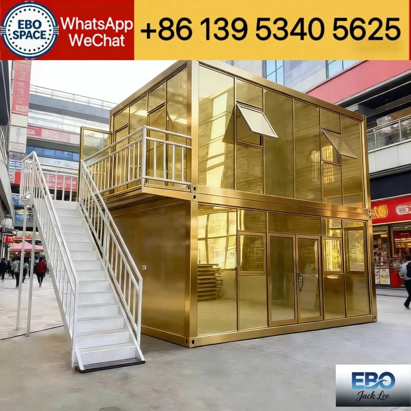Customized Folding House 3-Bedroom Prefabricated House Compliant with Australian Standards Mobile Luxury Container House
