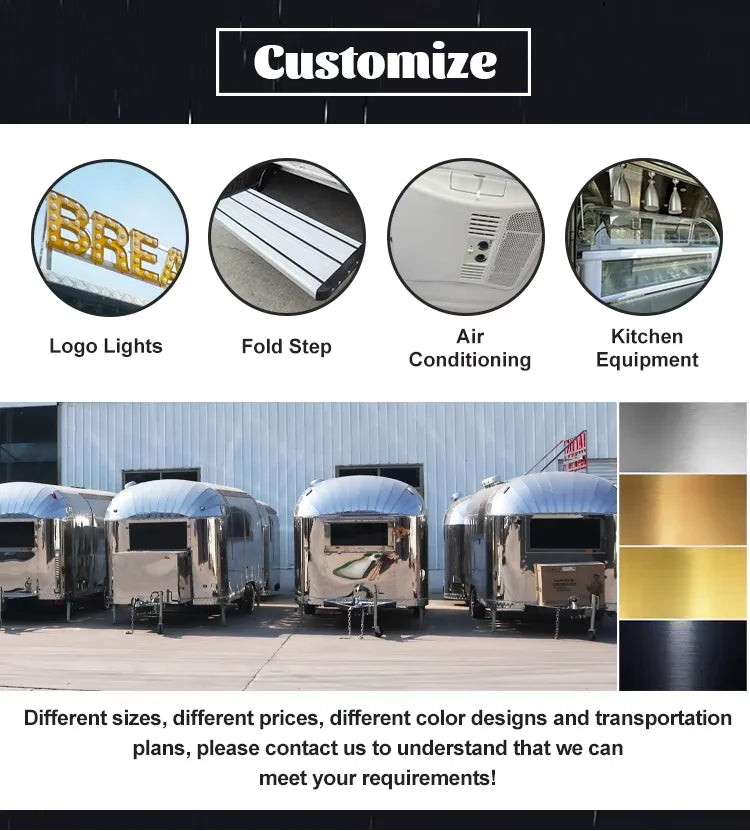 Customized New Design Offroad Aluminum 4x4 Camper Trailer Caravan Van Motorhome with Bathroom for Outdoor Camping