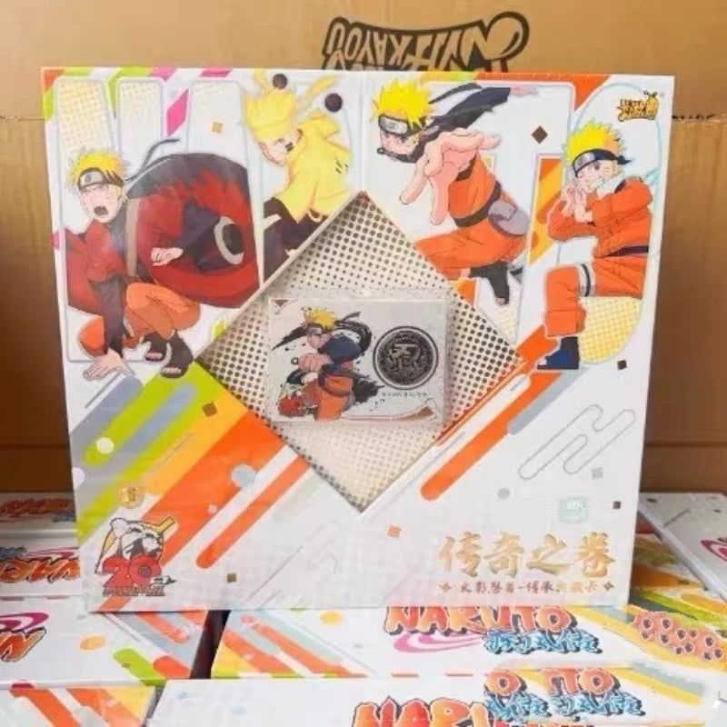 Naruto Card New Year Gift Box Legend Roll Collection Card Anime Character Limited Edition SE Card New Year Gift Rare Japan