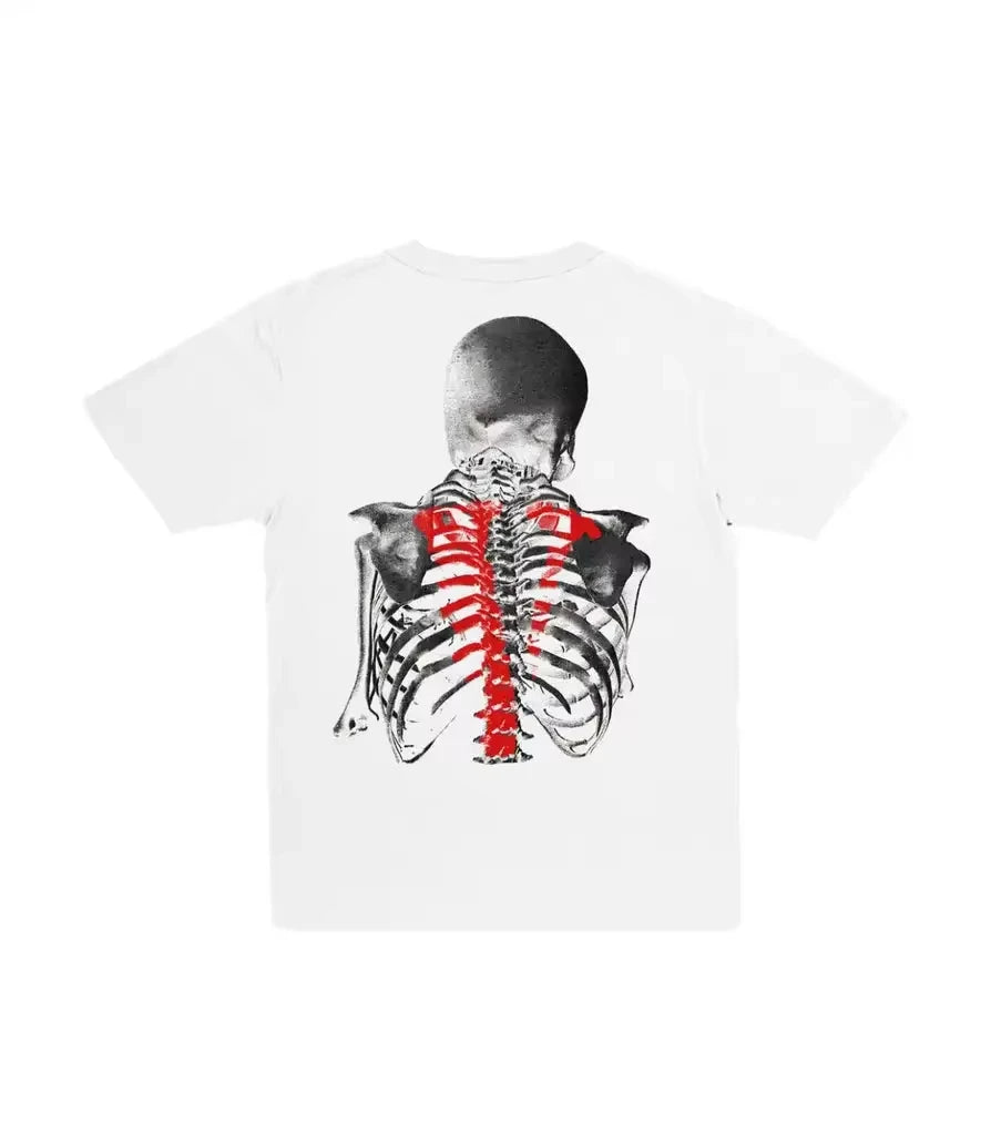 Vlone Skull Playeras De mujeres Graphic T Shirts Y2k Cotton T-shirt for Men and Women Short Sleeves New in Top & Tees 4399