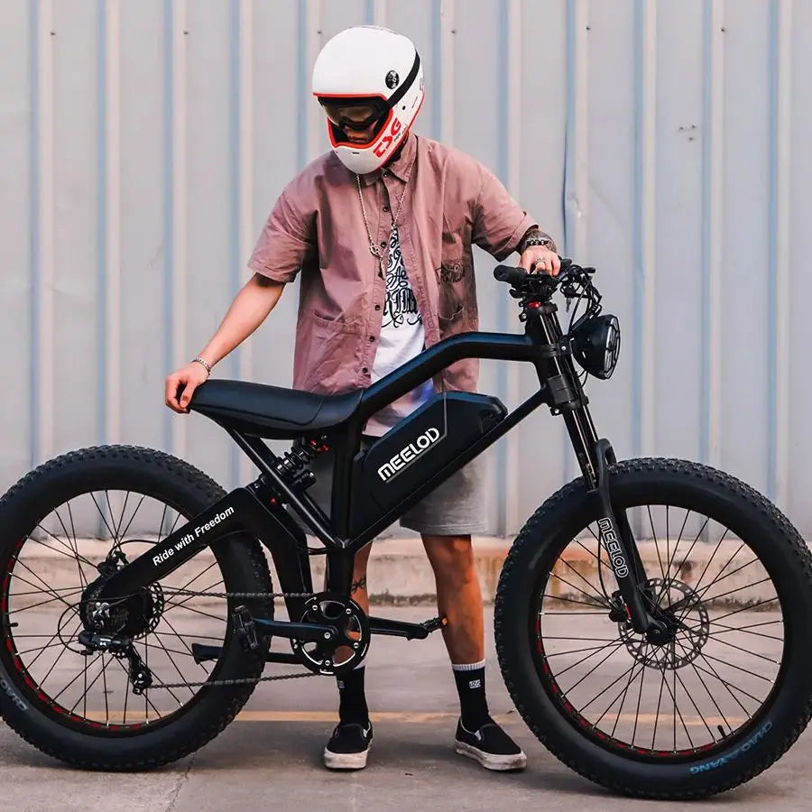 MEELOD XT600DL  adult E-bike 1000W*2 52V25Ah battery commute Electric Bike,26-inch Fat Tire E-Mountain bike