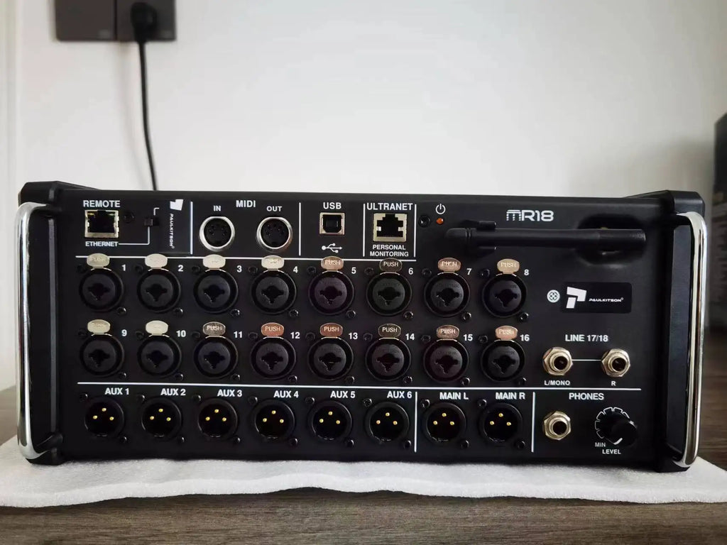 ARI 1:1 MR18 Professional Digital Mixing Studio Recording Console Dj Studio  Digital Mixer Audio Multi-track Sound Table