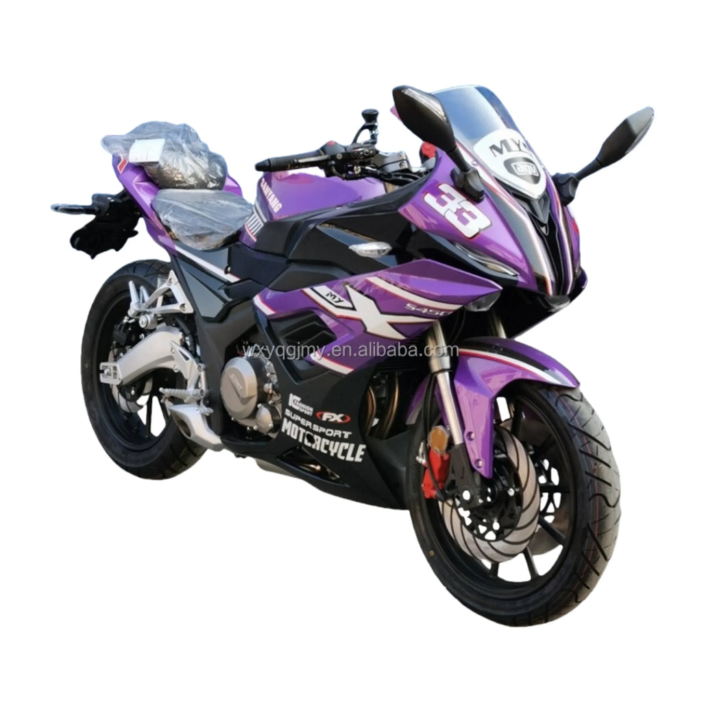 TOP Selling 400cc High Power Water Cooling Double Cylinder Gasoline Racing Motorcycle