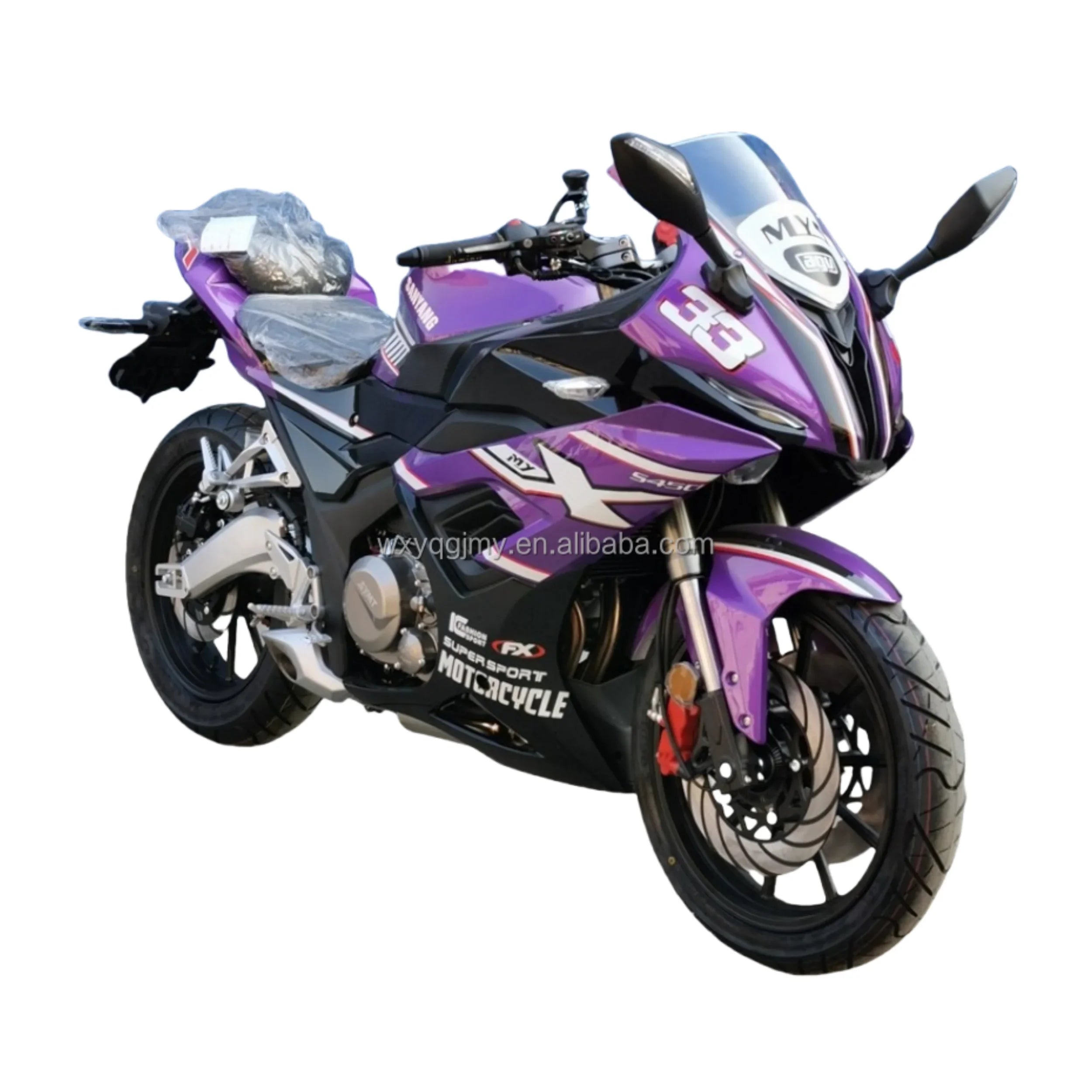 TOP Selling 400cc High Power Water Cooling Double Cylinder Gasoline Racing Motorcycle