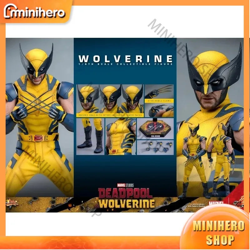 In Stock Authentic HOTTOYS HT 1/6 Scale MMS753 Deadpool & MMS754 Wolverine Collectible Action Figures Toy Gift