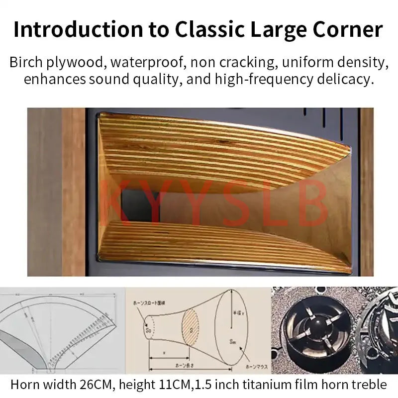 DF-A10 180W 10 Inch Fever Passive Bookshelf HiFi Speaker Two-Way Professional Audio Monitor Speakers High Power Speaker