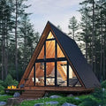 High Quality Eco Friendly Triangle Villa Prefab Modular House for Hotel Living Room Vacation Use