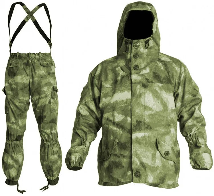 Hunting Clothes Set Gorka-3 Russian Mountain Tactical Suit Горка Camo Combat Uniform Men Outdoor Training Jacket Clothing Suits