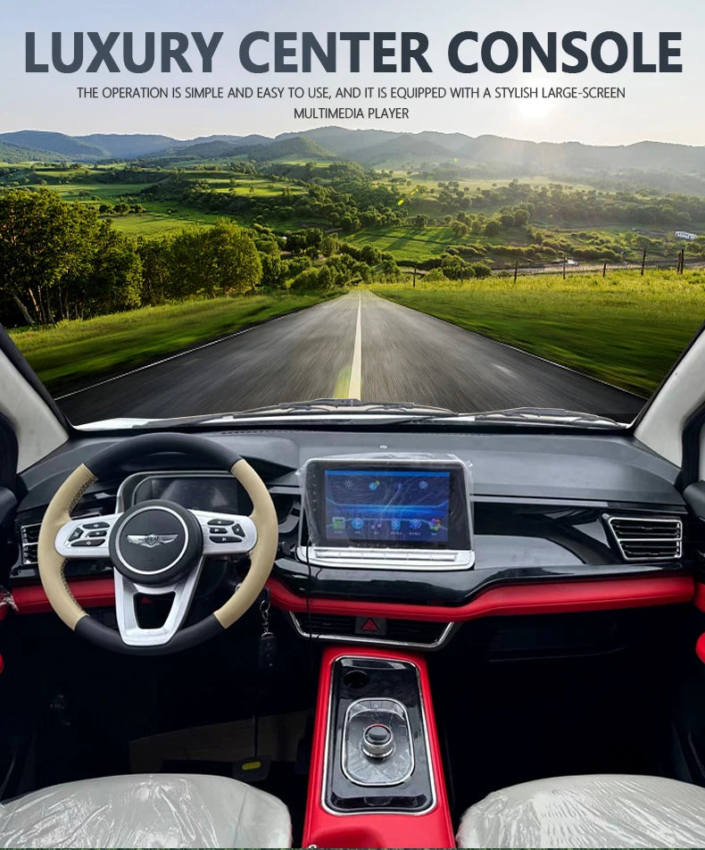 Hot Sale 2025 Made In China Style Four-Wheel New Energy Vehicle Low-Cost Electric Car Adult Car