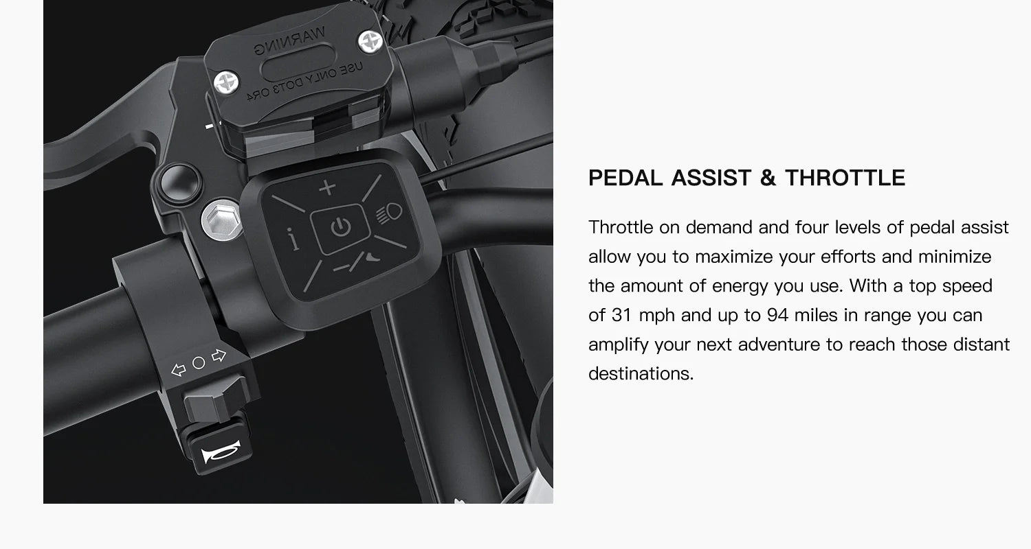 COSWHEEL T26 Electric Bicycle 1500W Ebike Powerful motor 48V25AH lithium battery adult Electric Bike 26*4 Inch Fat Tire E-bike