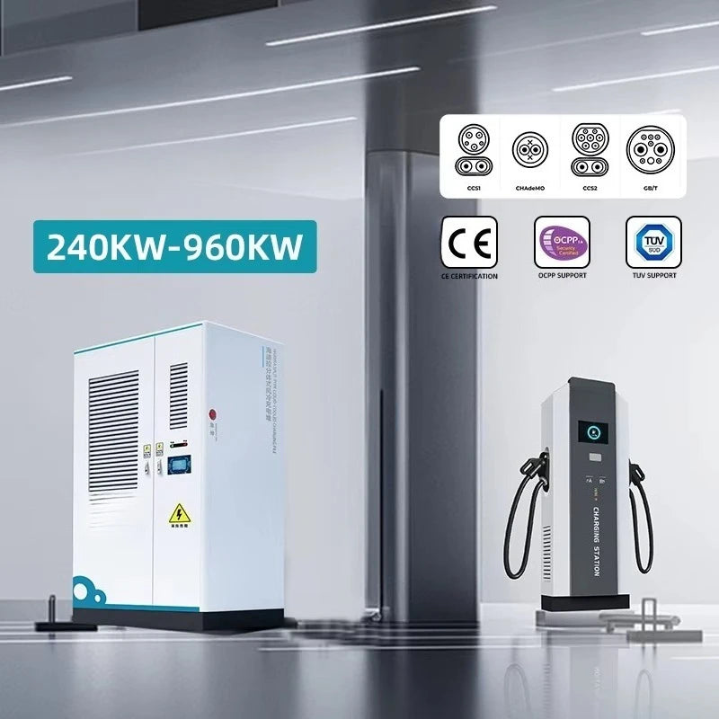 960KW Solar EV Charger New Condition DC Charging Pile Power Bank for Electric Vehicles Electric Car Charging Stations