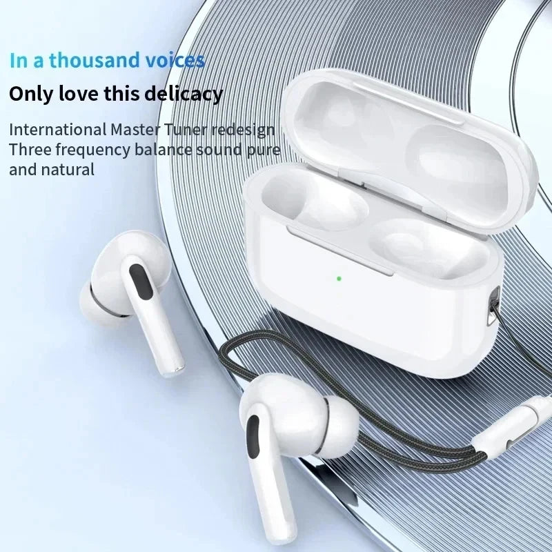 2025 Air Pro Wireless Bluetooth Earphones Headphones HiFi Headset Sound Low Latency Earbuds Noise Reduction for IPhone Android