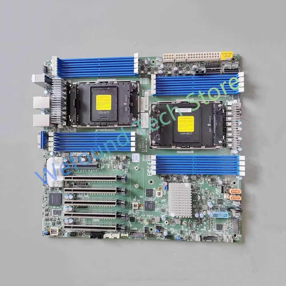 Two-way Workstation Motherboard 4677 Pin 350W Power Consumption C741 Chipset Supports DDR5 X13DAI-T