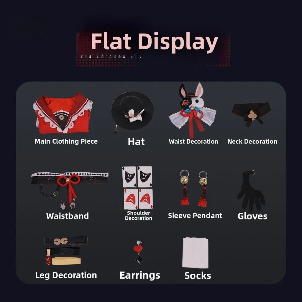 Spark Cosplay Costume Set Star Rail Disarray Anime Game Role-playing Clothing Set Dry Cleaning Required Lovelive Trend