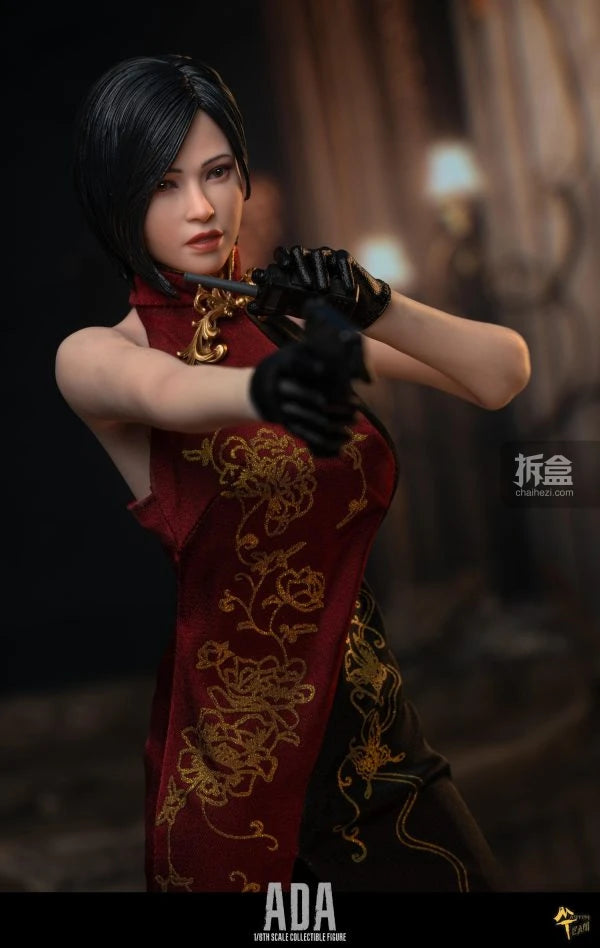 MT TOYS 1 \ 6 Action Figure Series Leon Scott Kennedy\Ada Wang Cheongsam Version Anime Action Figure Model Toys Movable Model