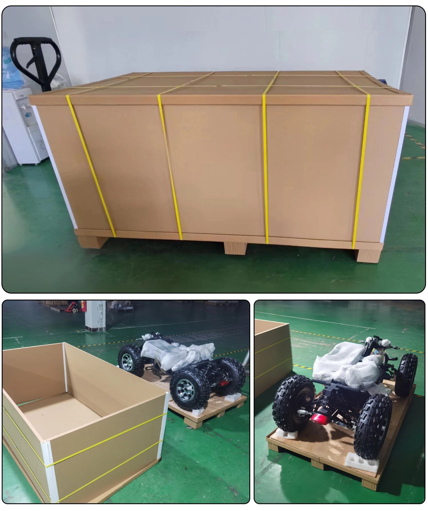 Club Product All Terrain 60v 60ah 10000 Watt 4x4 Off Road Scooter Electric Atv Prices Ride on Golf Scooter