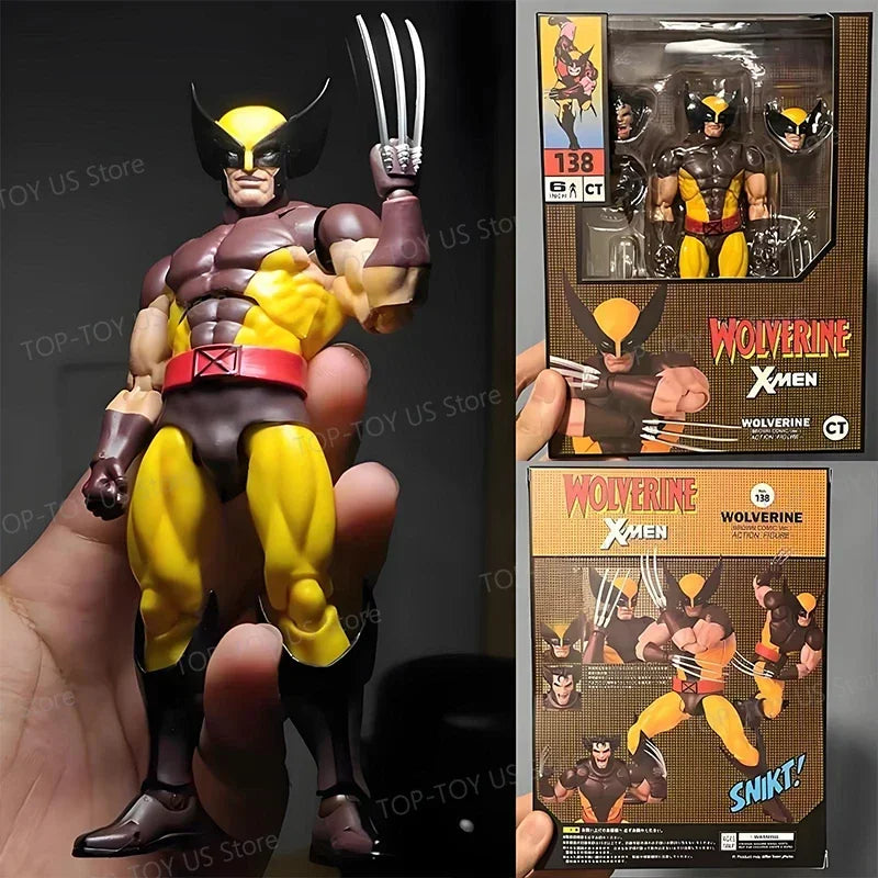 Ct Toys Mafex 138 Deadpool 3 Movie Action Figure Wolverine Anime Figure Model Statue Collection Toys