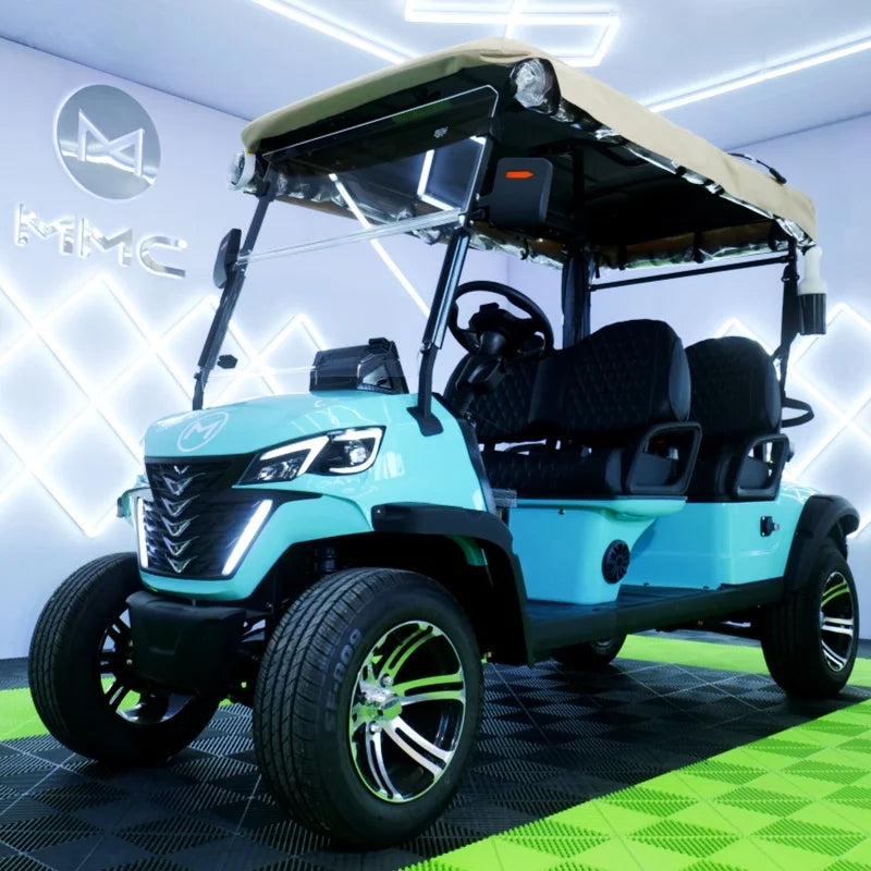 Golf Cart Long Range Lithium Battery Electric 60/72v Travel Electric Cart Club Car Golf Carts  For Sale