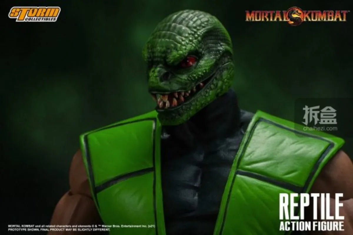 Storm Toys Genuine Mortal Kombat Series Kitaro Kung Lao Reptile Arcade Fighting Game Collection 1/12 Action Figures Model Toys