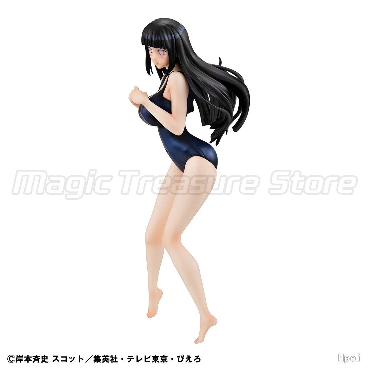 【MT】Original MegaHouse GALS NARUTO Shippuden Hyuuga Hinata Splash B Figure Toy Anime Model Collection