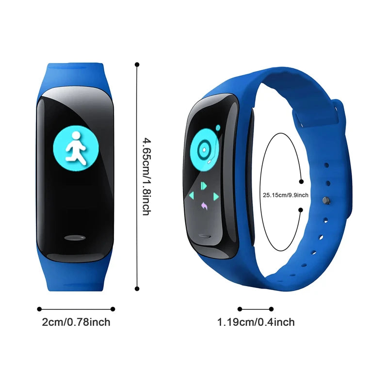 Lenovo C1 Plus Smart Watch Men Women Bluetooth Step Counting Sports Bracelet Fitness Tracker Heart Rate Blood Pressure Sleep