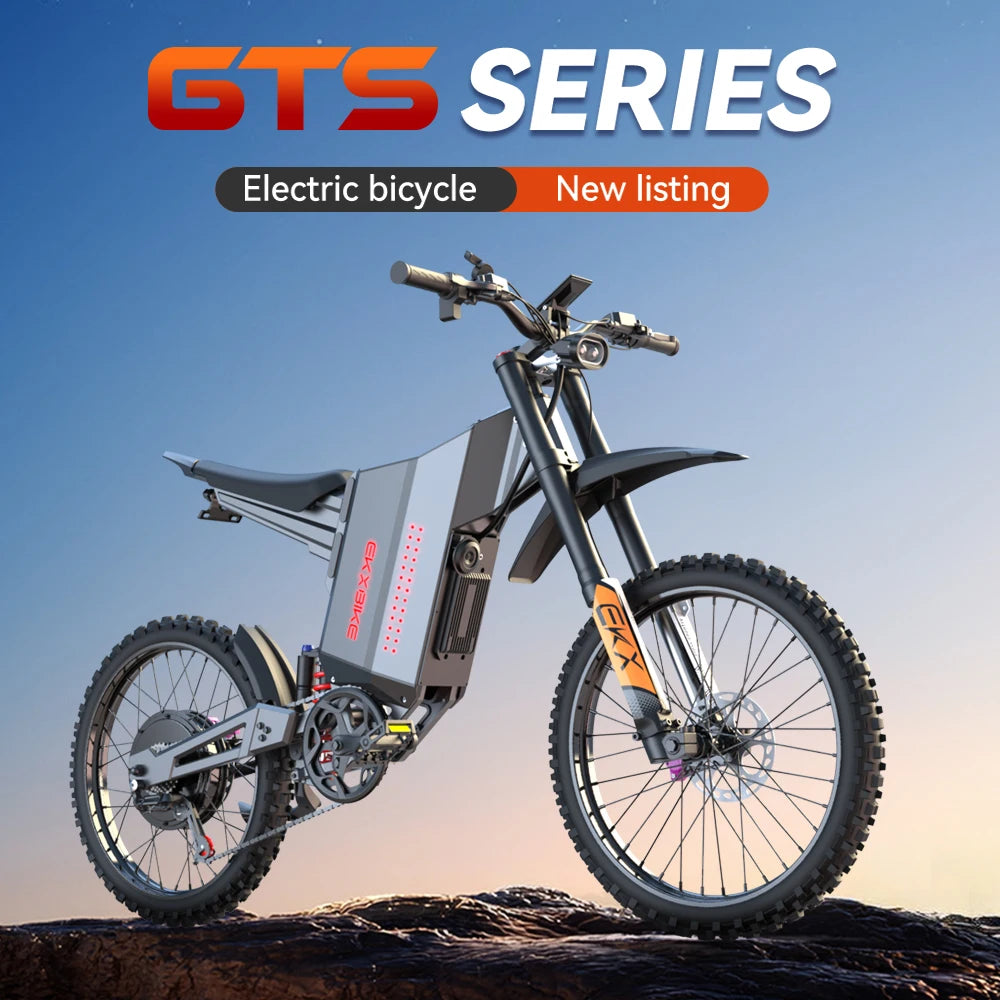 SLDBK GTS X22 Off-Road Electric Bike 85Kmh 8000W Brushless Motor E-bike 72V30AH Lithium Battery Ebike Adult Electric Motorcycle