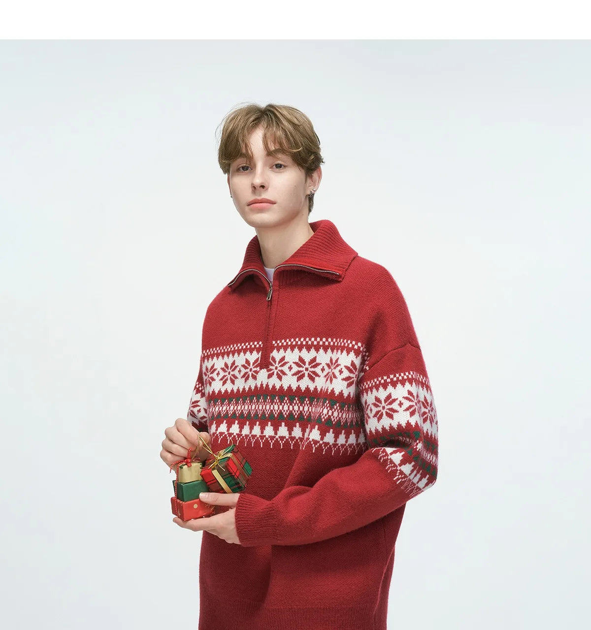 Fur Collar Pullovers Anime Mens Plaid Checkered Pattern Traditional Classic Autumn Winter Business Office School Preppy Style OL